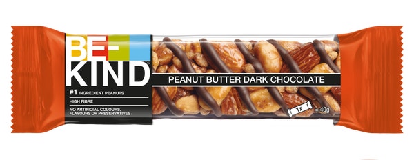 BE-KIND Peanut Butter Dark Chocolate 40g_highfibre